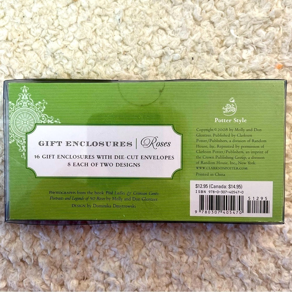 Potter "Roses" Gift Enclosures - Picture 3 of 6
